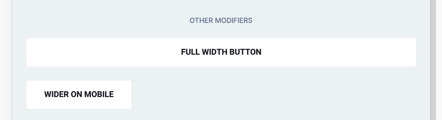 Other button modifiers
