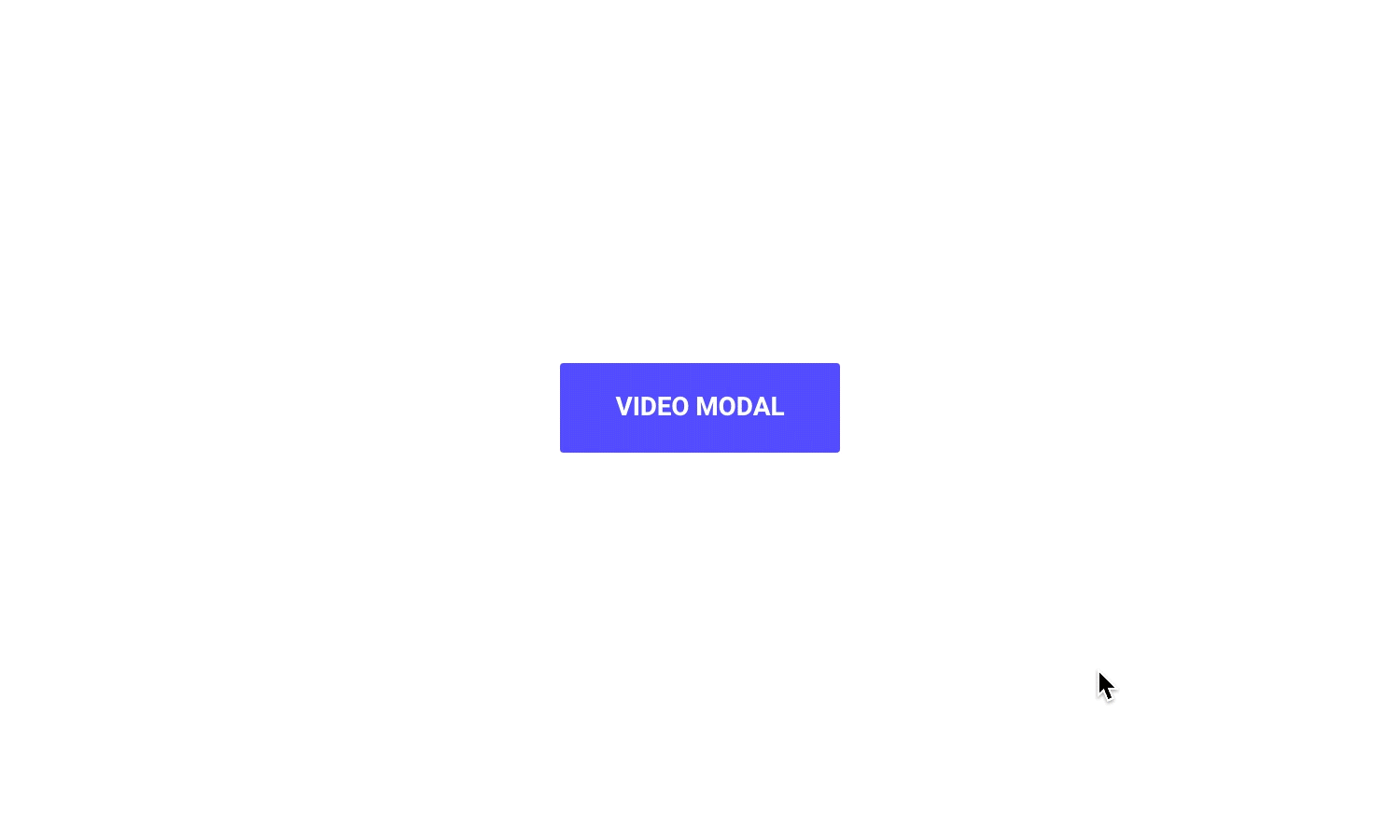 Video modal component