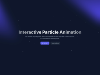 How to Create a Beautiful Particle Animation with HTML Canvas